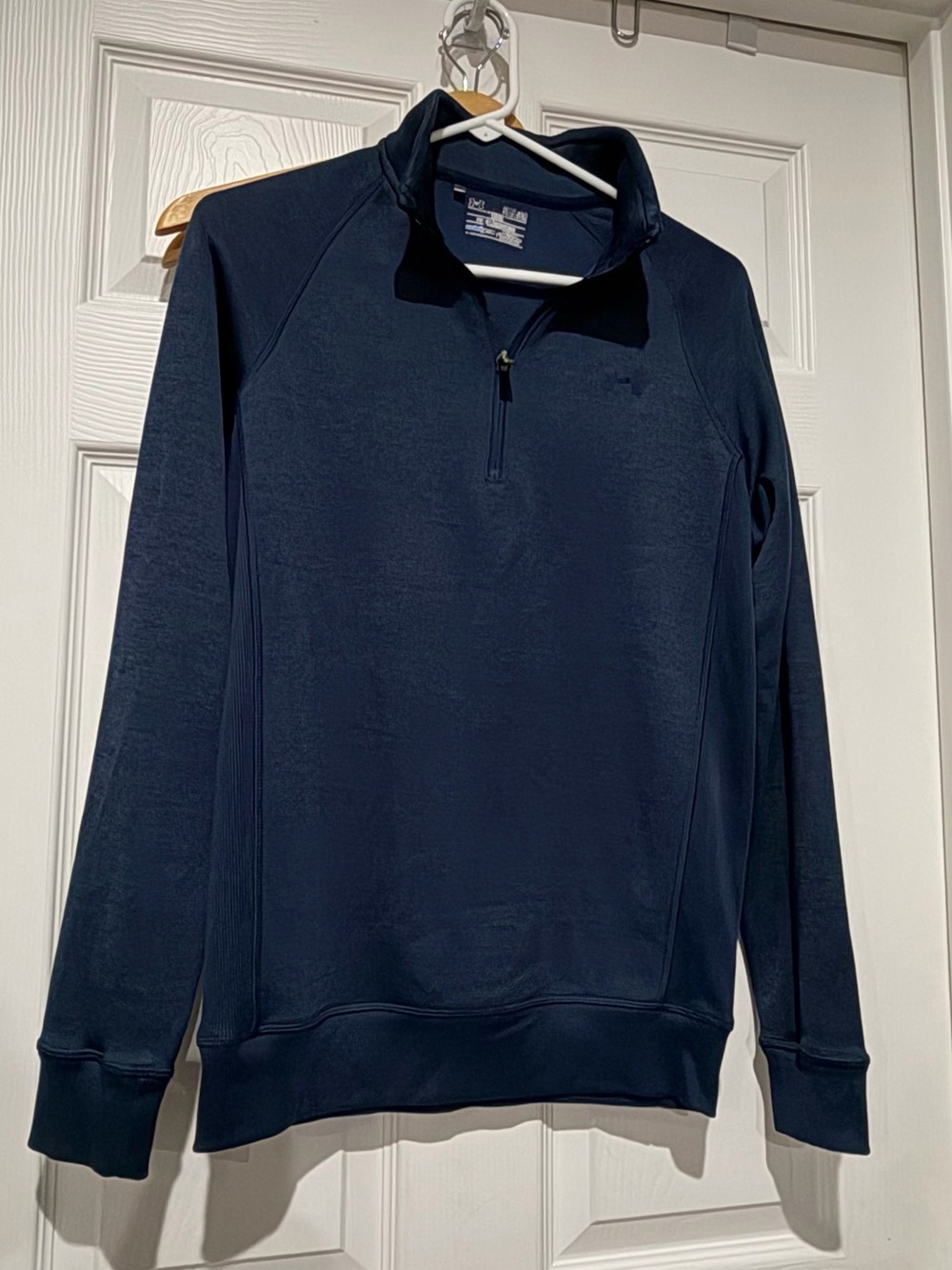 Under Armour Navy Quarter-Zip Pullover Hoodie